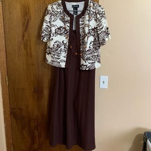 Amazing two three piece - dress and jacket!